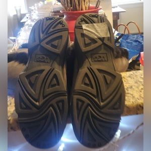 Grey and black womens Ugg boots